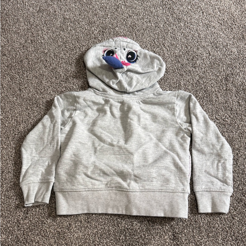 Girls Unicorn Sweatshirt Size 5 Rainbow Glitter Graphic Pullover Toddler Cozy - Picture 2 of 3